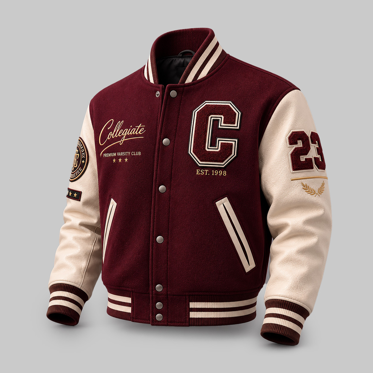 Premium Collegiate Varsity Jacket Manufacturer