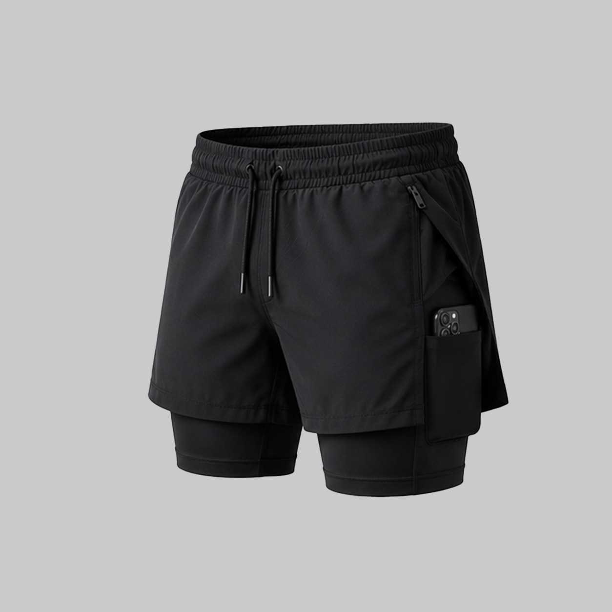 Hybrid 2-in-1 Training Gym Shorts Manufacturer