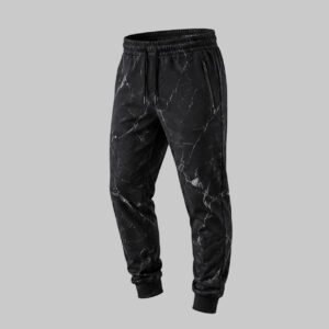 Marble Print Joggers Manufacturer