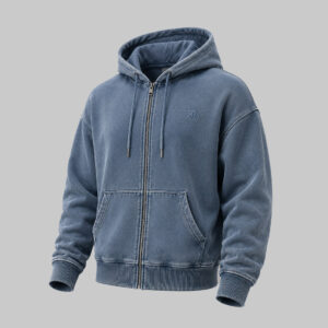 Washed Vintage Zip Hoodie Style Manufacturer