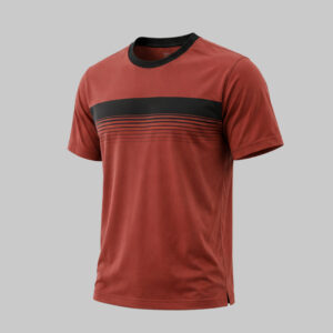 Chest Stripe Casual T-Shirt Manufacturer