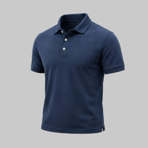Classic Navy Performance Polo Shirt