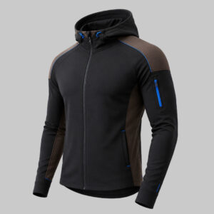 Dynamic Shoulder Panels Gym Hoodie Manufacturer