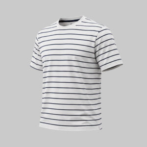 Horizontal Stripe Casual T-Shirt Manufacturer