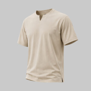 Notch Neck Casual T-Shirt Manufacturer