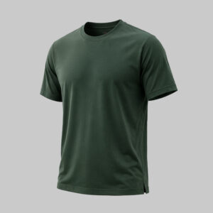 Solid Crew Neck Casual T-Shirt Manufacturer