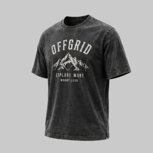 Vintage Mountain Graphic Custom Printed T-Shirt Manufacturer